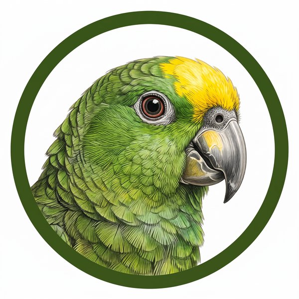 Loro real amazónico