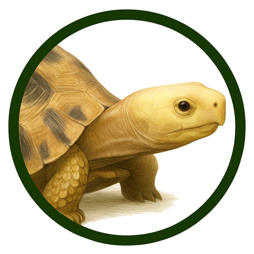 Tortuga de cabeza amarilla