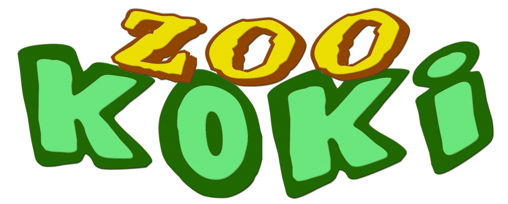 Logotipo Zoo Koki (letras)
